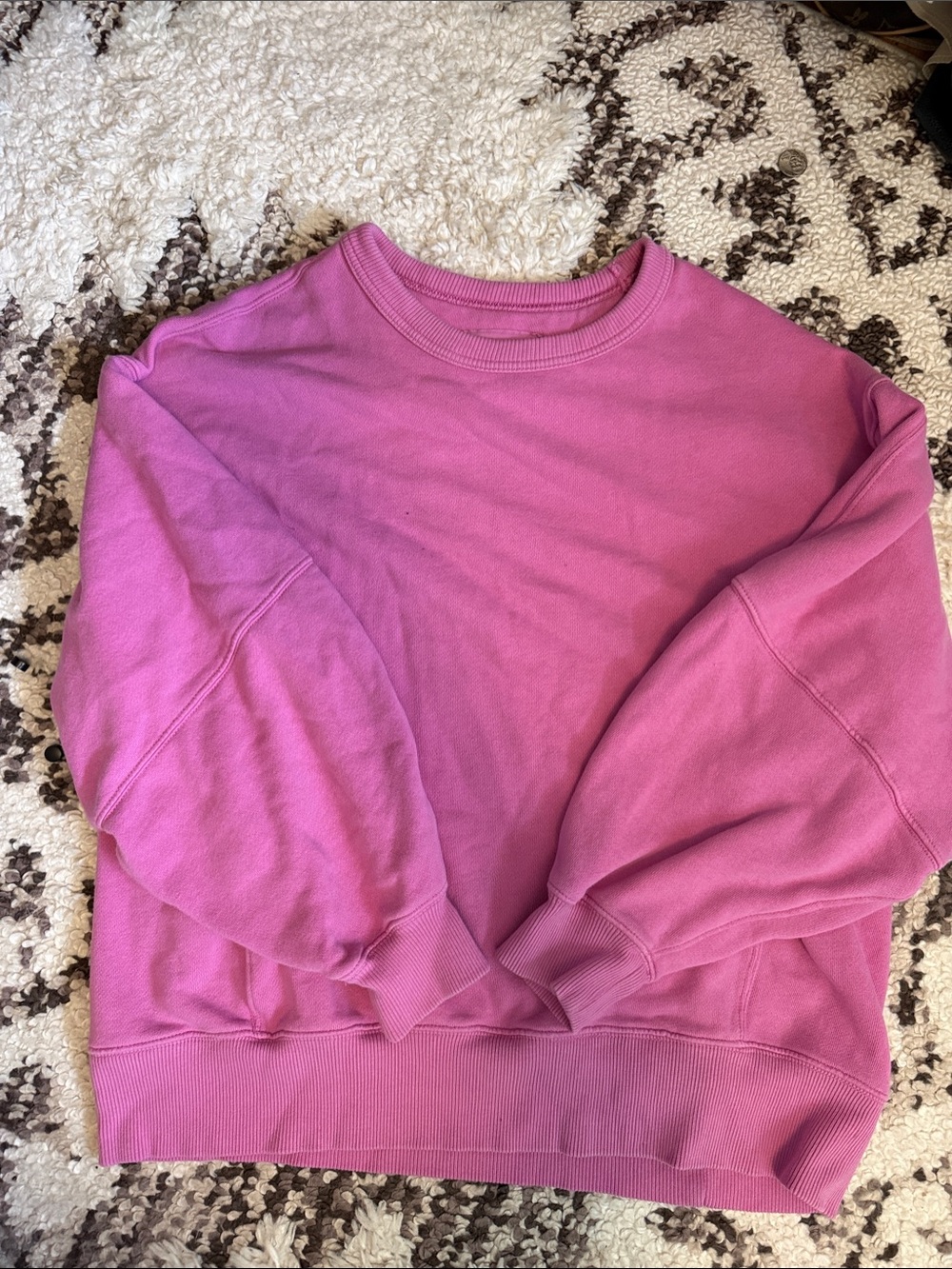 Aerie Women's Crewneck Sweatshirt - Pink